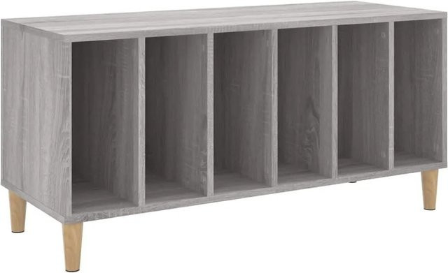 vidaXL Plattenschrank in Grau Sonoma-Eiche, B/T/H: 100 x 38 x 48 cm - Bild 1