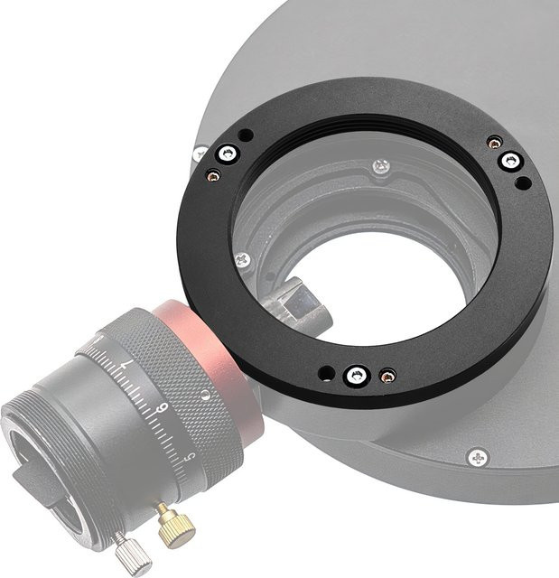 Datyson M68x1mm Sensorplatten-Einstelladapter für Vollformat-Kühlkameras in Schwarz - Bild 1