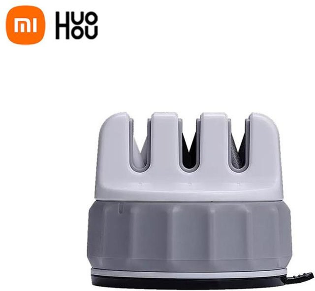 Xiaomi HUOOU Mini-Messerschärfer mit Dreirad und Schleifstein in Weiß - Bild 1