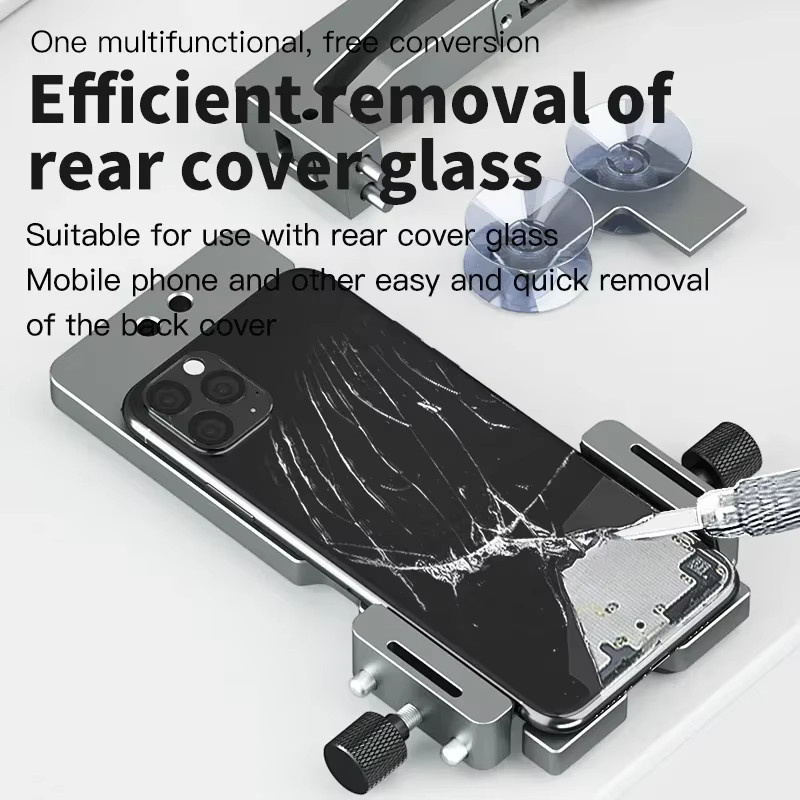 MaAnt QP-2 Universal Telefon Bildschirm Separator Leuchte Multifunktions-Heizung in Silber zum Entfernen und Zerlegen von Telefon-Rückabdeckungen - Bild 4