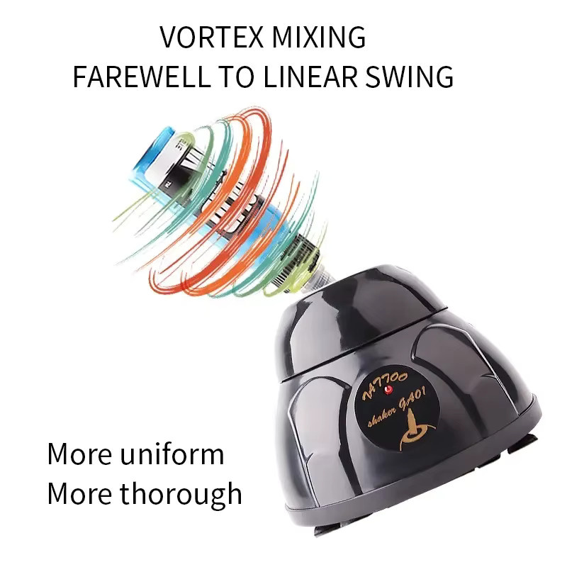YILONG Mini-Vortex-Mixer Nagellack-Shaker, Tattoo-Pigment-Tintenrührer - Bild 2