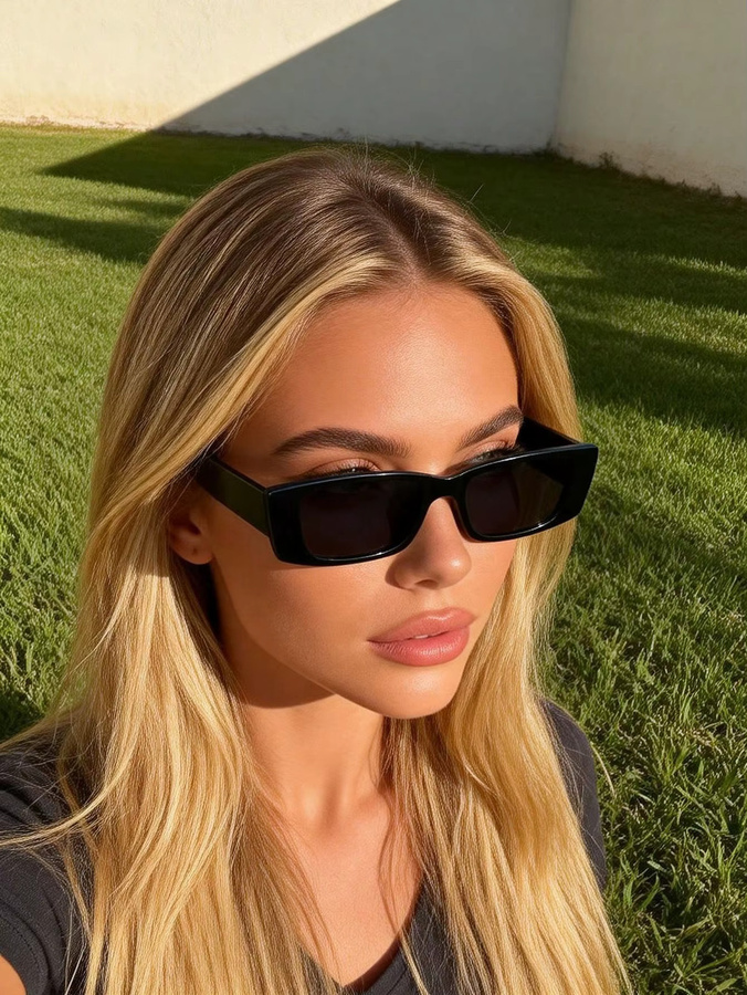 Fairmarry Korrektionsbrille, Vollrand, Kunststoff, schwarz, Damen - Bild 3