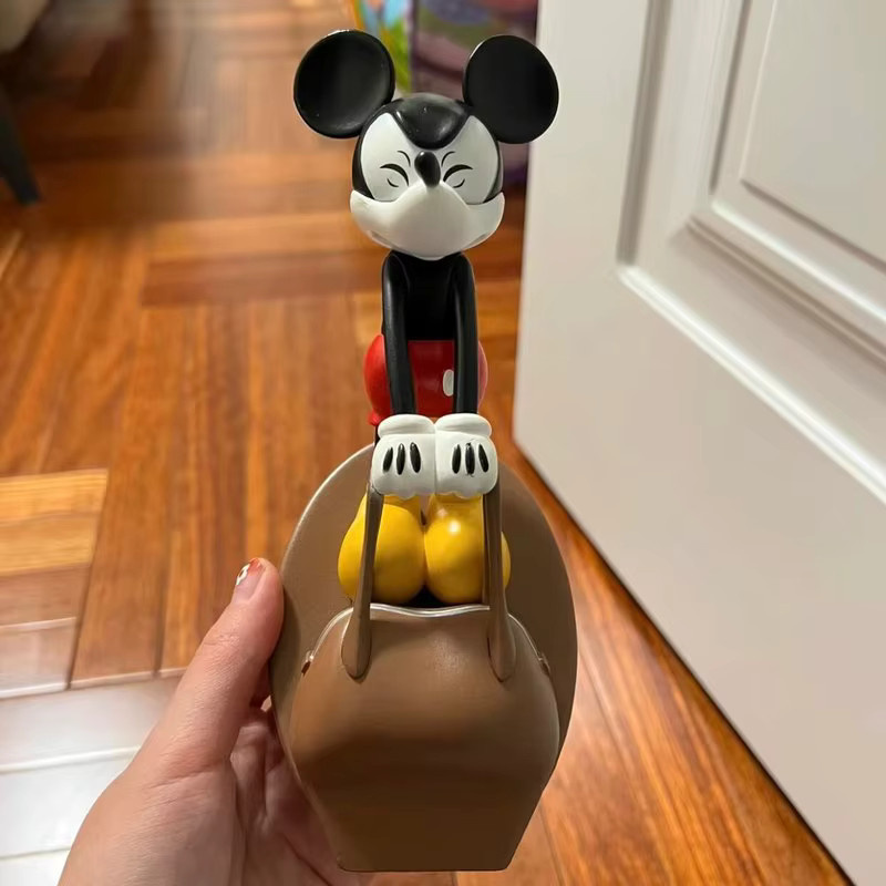 TAKARA TOMY Dekorativer Türstopper in Cartoon-Maus- und Enten-Optik, Winddichter Aufprallschutz und Türkeil aus Kunststoff, Mehrfarbig - Bild 2