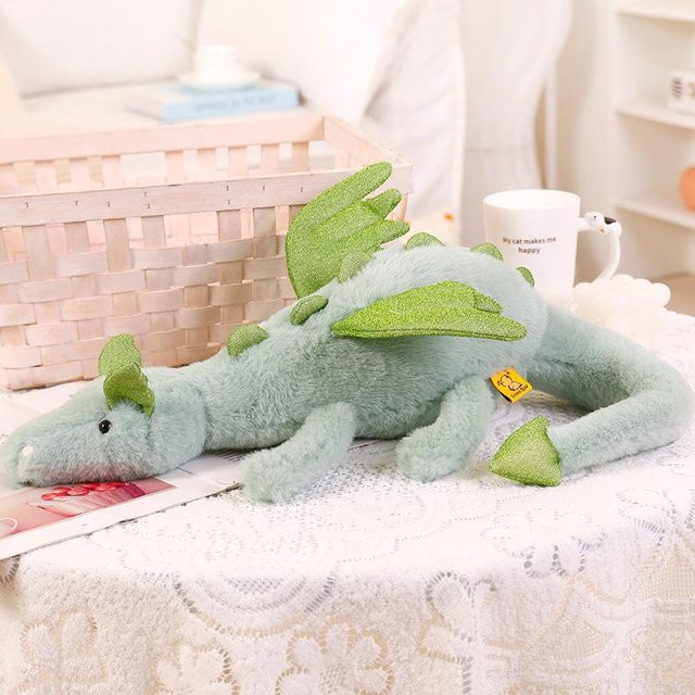 Binchi Keji Travel Flying Dragon Puppe Plüschtier, grün, ab 3 Jahren - Bild 1