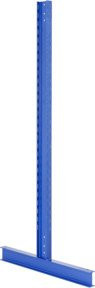 Bito Kragarmständer IPE Set Typ S Profil IPE140 doppelseitig enzianblau H: 370 cm, T: 50 cm - Bild 1
