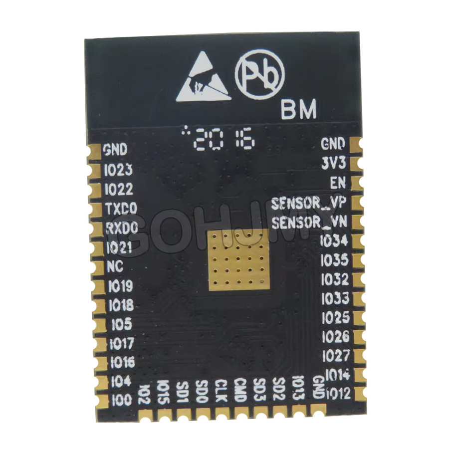 GOHJMY ESP32 ESP-WROOM-32 Mikrocontroller mit Bluetooth und WiFi Dual-Core-CPU - Bild 2