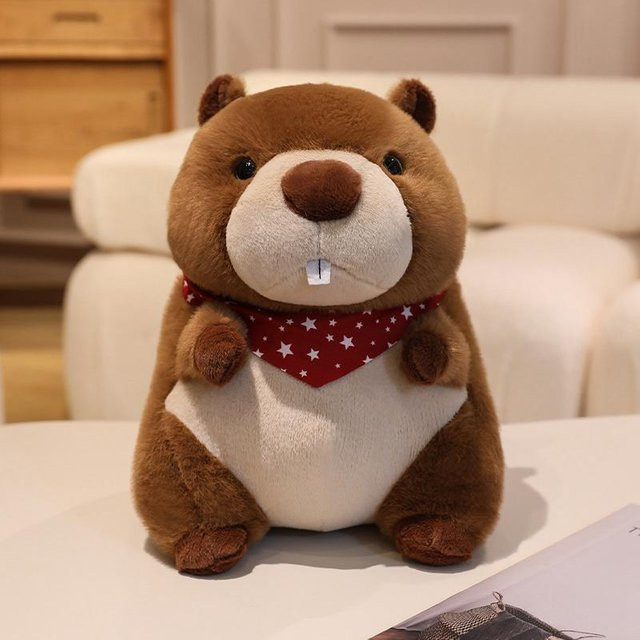 Kidsly Murmeltier Plüschtier, 45cm, Braun - Bild 1