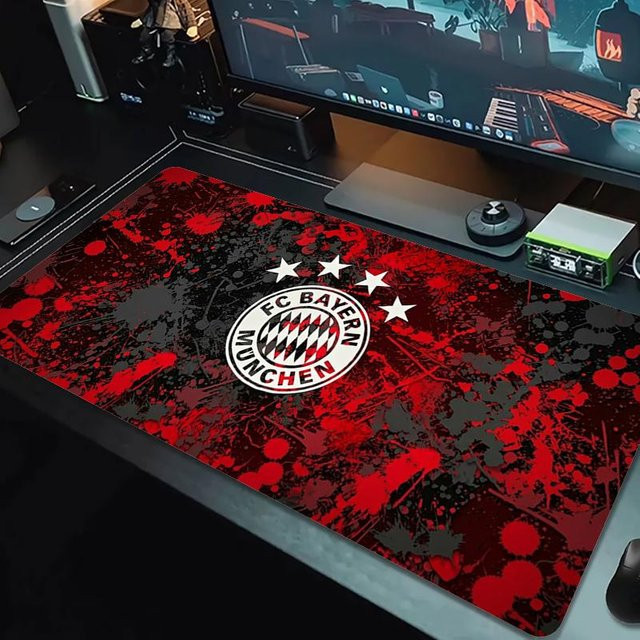 FC Bayern München Gaming-Mauspad XXL von XIA in Rot, B/T: 90 x 40 cm - Bild 1