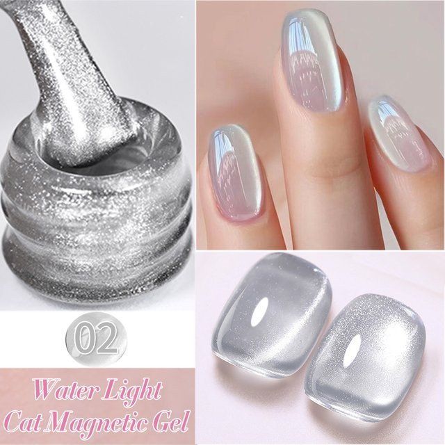 BORN PRETTY Magnetischer Gel-Nagellack, rosa, schimmernd, 10 ml - Bild 1