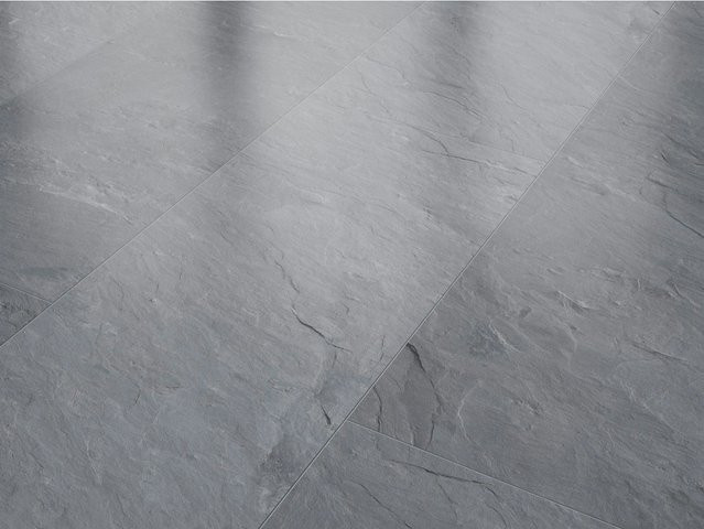Classen Ceramin-Fliese Neo Vario Cosmo Großformat in Steinoptik Schwarz-Grau für Wand und Boden - Bild 1