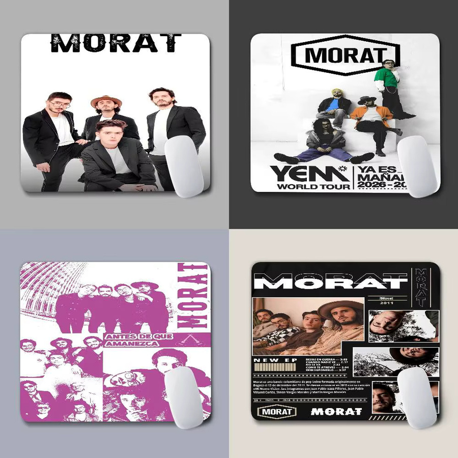 Mauspad M-Morat Rock Band Design für Gaming und Laptop, Mehrfarbig - Bild 3
