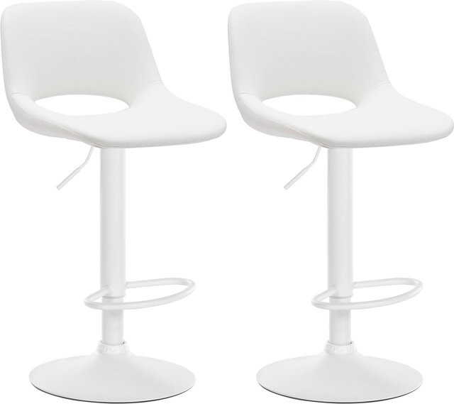 CLP 2er Set Barhocker Camden mit Kunstleder-Bezug in modernem Design - Bild 1