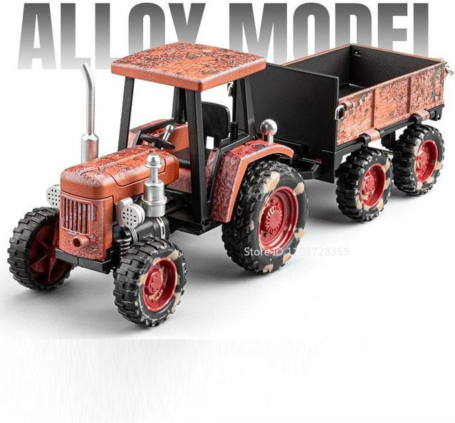 Linyi toy car Modell-Geh Traktoren, 1:32, mit Licht und Sound, ab 14 Jahre - Bild 1