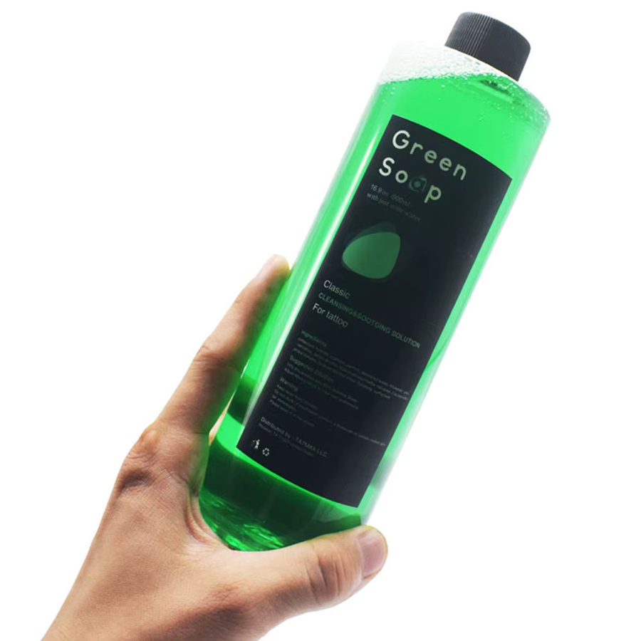 Usiriy Grüne Algenseife, Flüssige Reinigungslösung, 250 ml - Bild 3