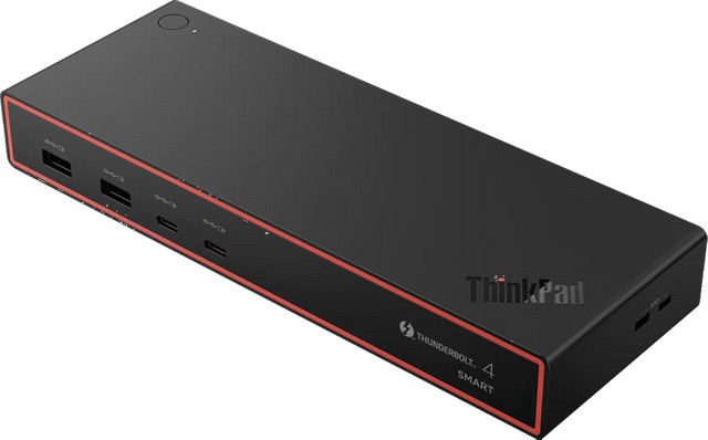 Lenovo ThinkPad Thunderbolt 4 Smart Dock Gen2 7500 in Schwarz mit USB-C und Ethernet/LAN - Bild 1