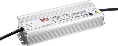 MEAN WELL HLG-320H-C700A LED-Treiber Konstantstrom 299.6W 350 - 700mA 214 - 428 V/DC einstellbar, IP65, Silber - Bild 1