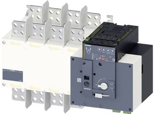 Siemens Netzumschalter Schwarz 1250A 2.5mm² 3 Schließer 4 Wechsler 3KC84520GA220GA3 - Bild 1