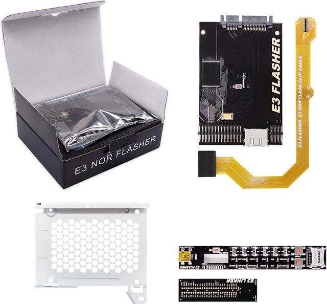Ren Tian Ge Professional Board Festplattenfach Downgrade Tool Kit für PS3 E3 Flasher Spielkonsole Zubehör in Schwarz - Bild 1