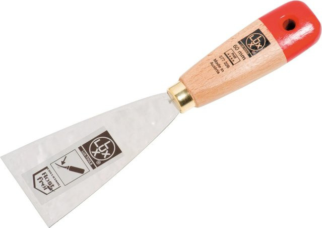 LUX-TOOLS Rostfreier Spachtel in Silber mit einer Breite von 6 cm - Bild 1