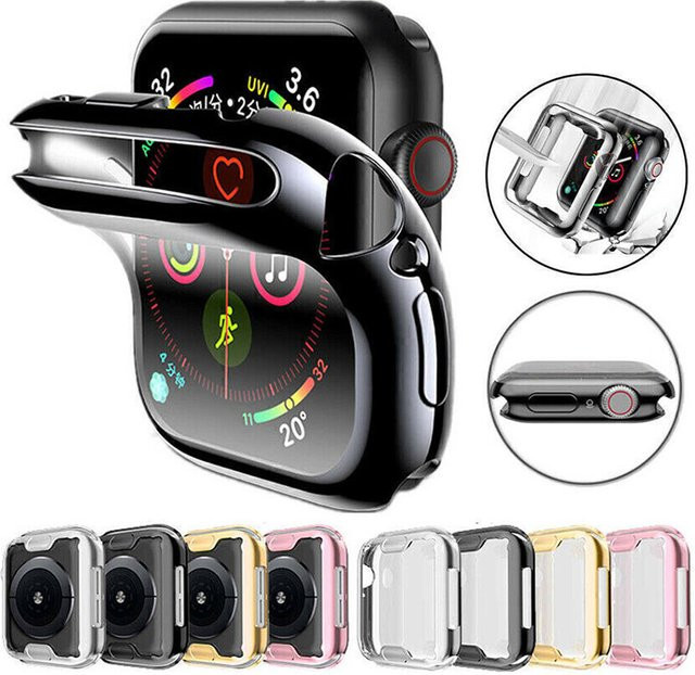 Apple Displayschutzfolie Silikon, transparent, Unisex - Bild 1