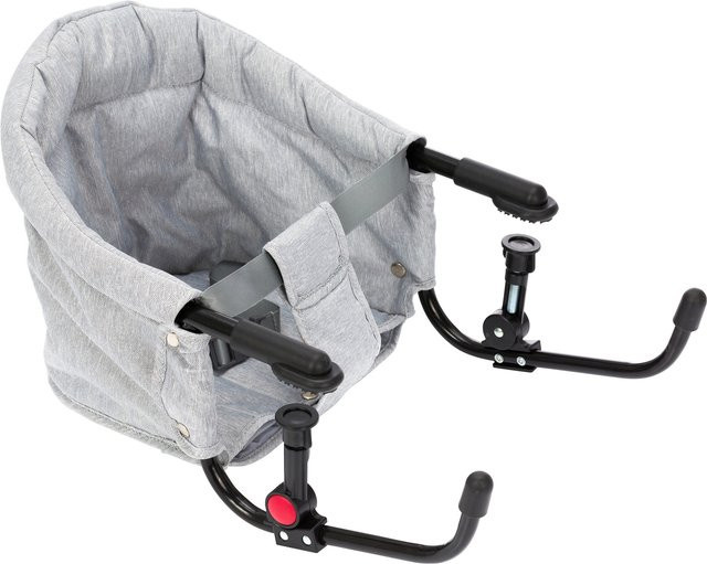Babycab Tischsitz Luca Tischklemmstuhl in Grau, zusammenfaltbar, für Tischplattenstärke 1-4 cm - Bild 1