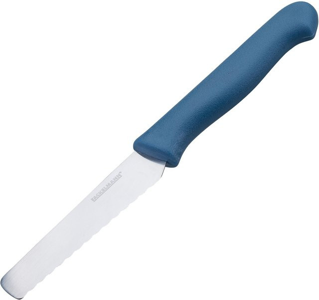 Fackelmann Brotzeitmesser Essential blau aus Edelstahl und Kunststoff mit 9,5 cm Klinge - Bild 1