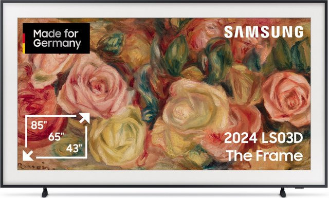 Samsung The Frame GQ50LS03DAU QLED-Smart-TV 125 cm (50 Zoll) 4K Ultra HD schwarz - Bild 1