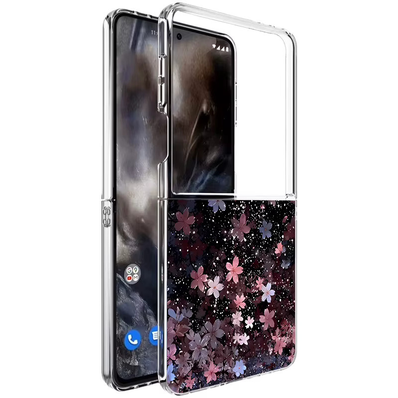 Kirschblüten-Handyhülle für Samsung Galaxy Z Flip7 Flip6 Flip5 Flip4 Flip3 aus hartem PC in Multicolour - Bild 4