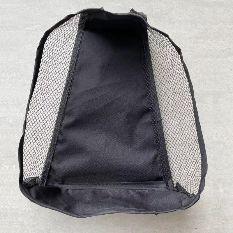 Tragbare Kinderwagen-Organizer-Tasche aus schwarzem Oxford-Stoff als Aufbewahrungskorb und Zubehör für Neugeborene und Kleinkinder - Bild 4