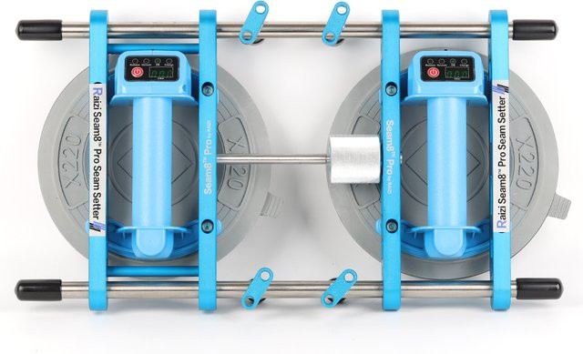 Raizi Seam8 Professioneller Elektrischer Steinfugen-Setter für Arbeitsplatten-Nivellierung mit 8-Zoll-Vakuumsaugnapf in Blau - Bild 1