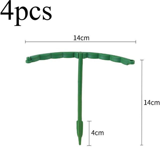 Happypilot Pflanzenhalter Befestigungsrahmen für Sukkulenten und Blumentöpfe, 4 Stück, Grün, 14 cm - Bild 1
