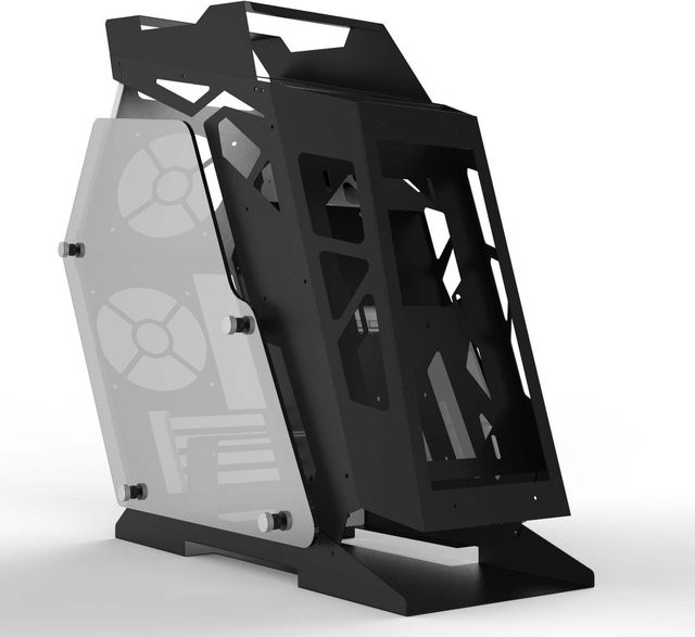 E-Sport DIY-Chassis Desktop-Computer-Host-Gehäuse in den Farben Schwarz oder Weiß - Bild 1