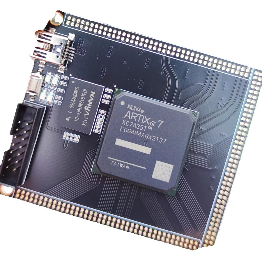 Artix7 Xilinx FPGA Entwicklungsboard XC7A35T XC7A100T XC7A200T Kernplatine in Schwarz - Bild 2