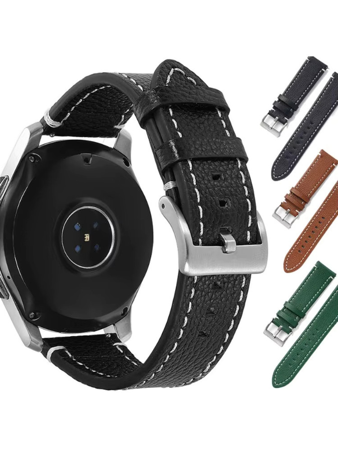 VNWCT Uhrenarmband Leder, Unisex - Bild 4