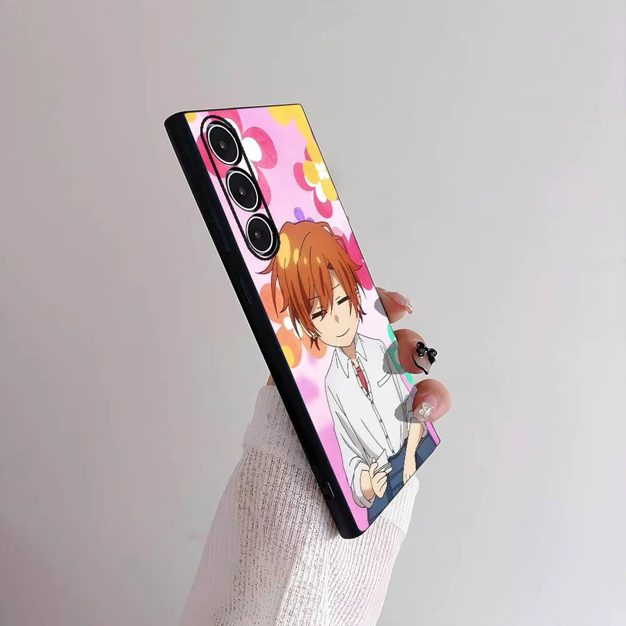 Sasaki und Miyano Handyhülle für Samsung Galaxy S21 S22 S23 S24 S25 FE Plus Ultra, TPU Softcase, Mehrfarbig - Bild 3