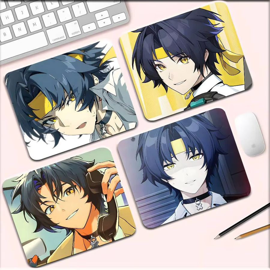 Mousepad Asaba Harumasa Zenless Zone Zero Schreibtischunterlage rutschfest, Mehrfarbig - Bild 2