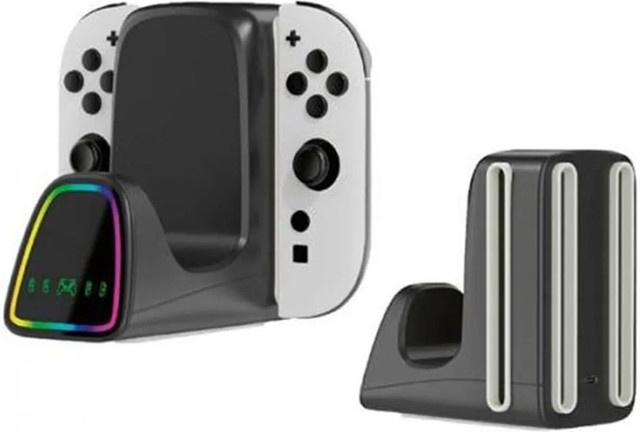 Bigben Charging Station Pro Switch 2 in Schwarz - Bild 1