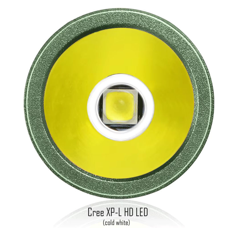 LUMINTOP EDC Outdoor Camping Taschenlampe in Grün mit 900 Lumen Hochleistungs-LED-Beleuchtung und AA 14500 Akku - Bild 3