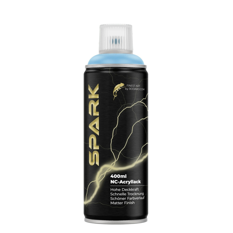 SPARK Spraydose für Holz, Matt, Hellblau, 400ml - Bild 2