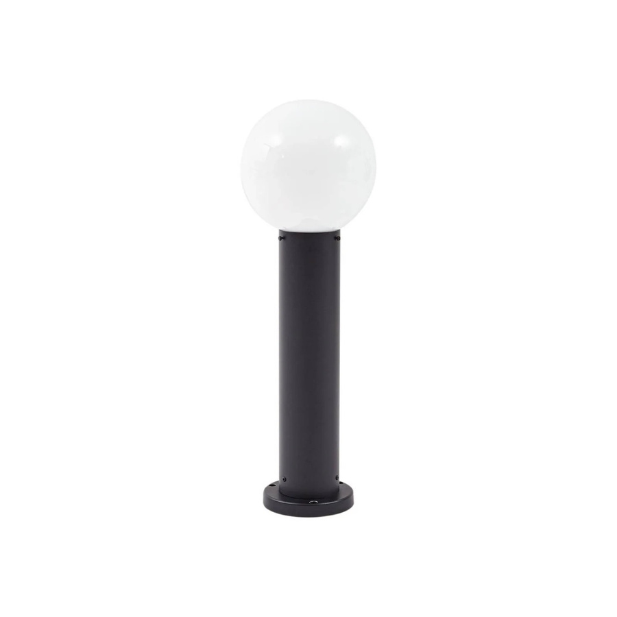 Lindby Außenleuchte Dangan Modern Weiß aus Glas und Aluminium, 1-flammig, E27, IP44 - Bild 2