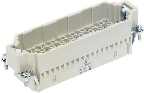 HARTING Stifteinsatz 108 Crimpen in Beige und Grau - Bild 1