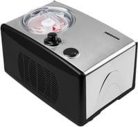 Medion LIFE Eismaschine MD 18387 in Silber mit Kompressor, Digitalanzeige und Timer - Bild 1