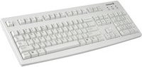 Cherry Classic Line G83-6104 Tastatur mit Membrane-Technologie, USB, QWERTY US Layout, Hellgrau - Bild 1
