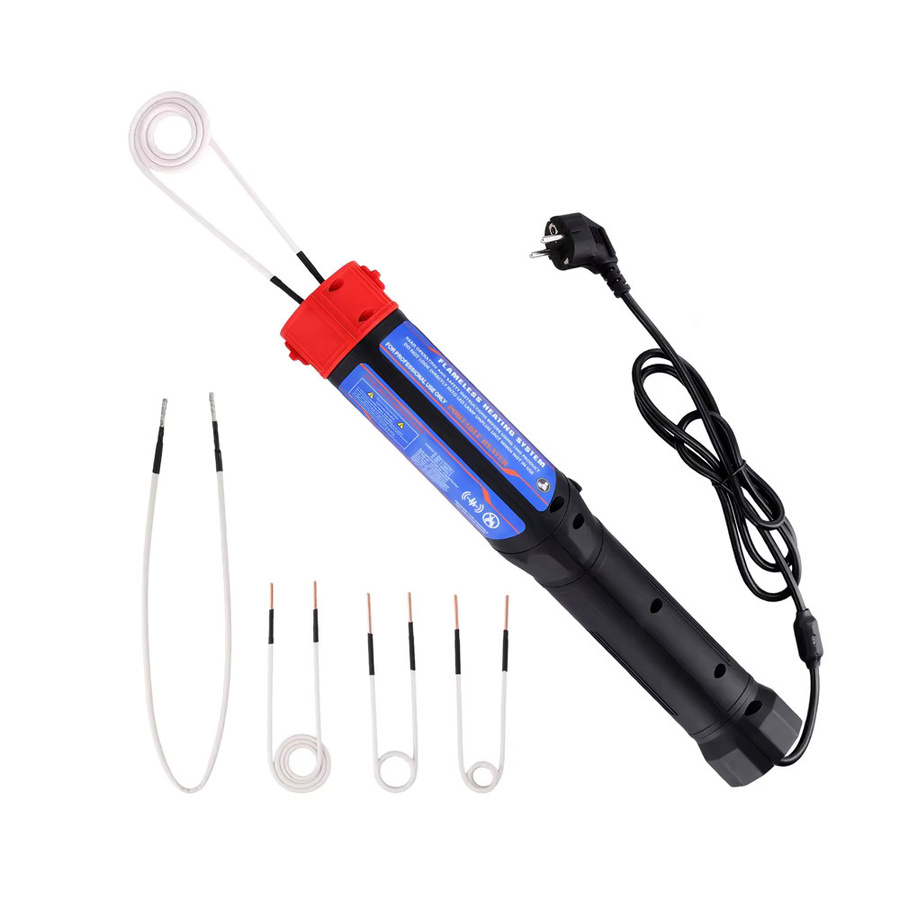 Podofo Handgehaltener Magnetischer Induktionsheizer 1700W Rotierender Typ zur Rostentfernung von Schrauben und Muttern als Tragbares Flammenloses Reparaturset - Bild 7