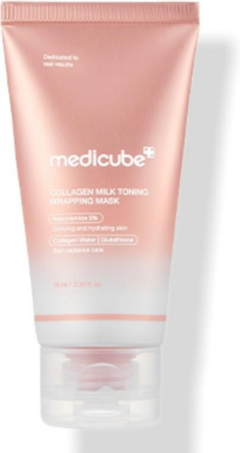 medicube Collagen Milk Toning Wrapping Mask, 75 ml, mit Kollagen - Bild 1