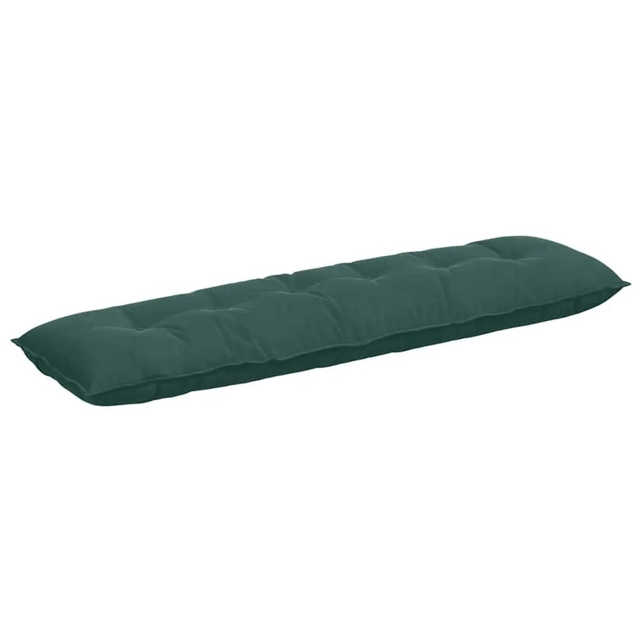 vidaXL Rückenkissen aus Cordstoff in Dunkelgrün, B: 180 cm, H: 50 cm - Bild 2