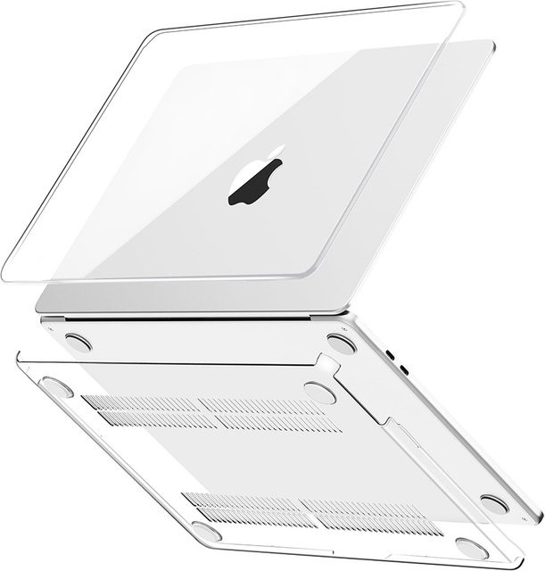 Transparente Laptop-Hülle für Apple MacBook Air 13.6 Zoll und MacBook Pro 13 Zoll - Bild 1