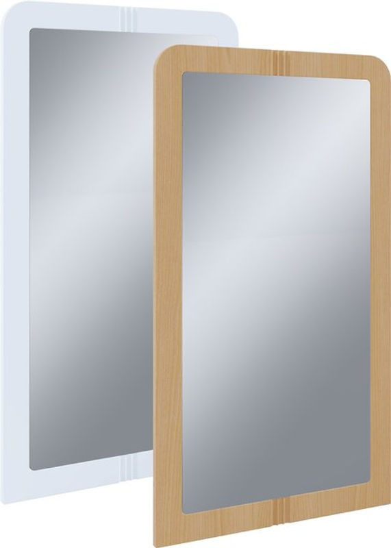 VCM Wandspiegel Balia aus Holz mit Ablage, rechteckig, skandinavisch, H x B x T: 90 x 50 x 2 cm - Bild 1