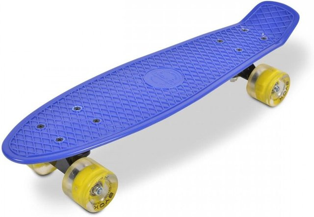 Byox Spice LED Skateboard 22 Zoll dunkelblau - Bild 1