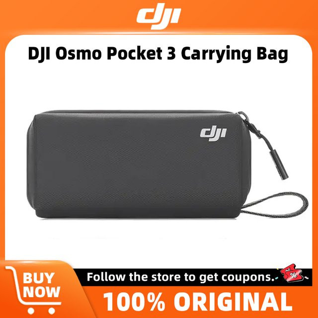 DJI Osmo Pocket 3 Tragetasche in Schwarz als leichter Aufbewahrungskoffer für das DJI Osmo Pocket 3 Creator Combo Zubehör - Bild 1